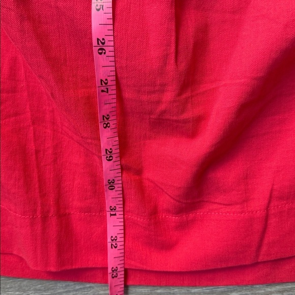 Tuckernuck POMANDER PLACE Red Finley Flutter Sleeve Dress Medium - Picture 12 of 14